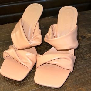 Peach Billini Heels